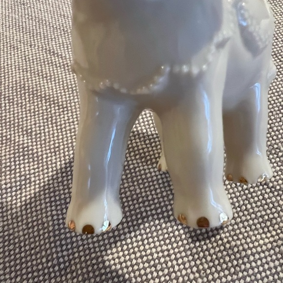 Lenox White Porcelain Elephant Figurine, collectible, EUC - Picture 2 of 5